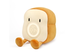Luz Noite Plush Pão Torrado Pelúcia Divertida Alarme Luz de Canto NEVEANCE