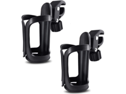 Porta copos AQUAFORGE, 2 Peças, para Bicicletas, Carrinhos de Bebê, Andadores, Scooters e Cadeiras de Rodas