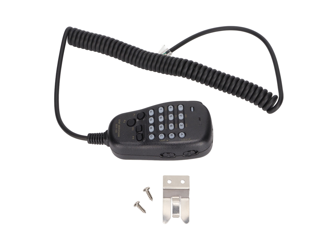Microfone LAXISCREED para Yaesu Mh 48 com Dtmf