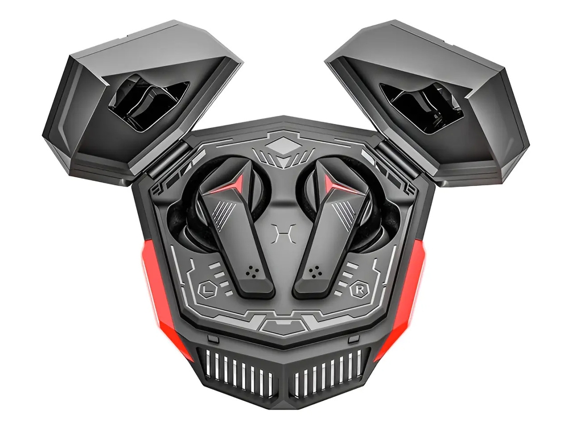 Fones Gamer Bluetooth, Para Chamadas E Música, Com Formato Compacto