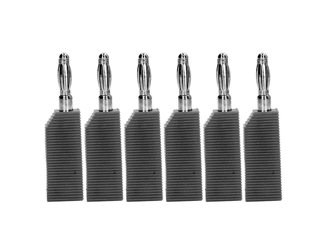 Conector Plug Banana 4mm Latão Sem Solda