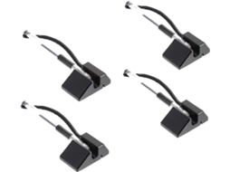 Conjunto De 4 Canetas Gel Para Mesa Homoyoyo Com Suporte, Em Abs