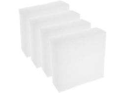 Lote 4 Placas Mousse Epe Blanches, Déchirables Main Résistantes Aux Chocs, Inserts D'emballage Reutilizables