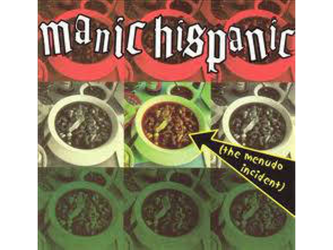 CD Manic Hispanic - The Menudo Incident (1CDs)