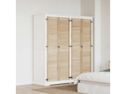 Vidaxl Porta De Armário Com Porta 4 Unid. Natural 170 X 2,1 X 39,5 Cm