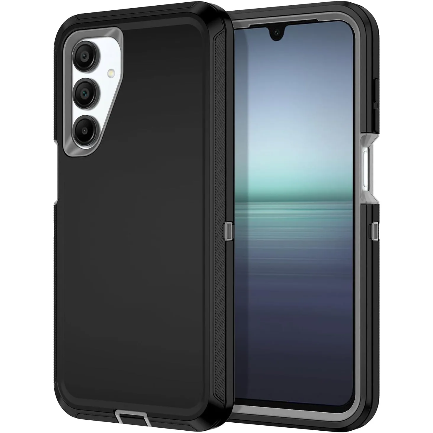 (cinza, Galaxy S26 Ultra) Capa De Celular 3 Em 1, Resistente E Durável, Com Certificação Militar, À Prova De Choque, Vibração E Quedas.