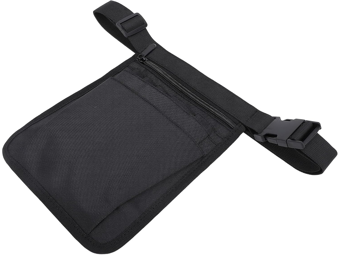 Cinto Organizador, Em Nylon 900d Preto, Com Vários Compartimentos, Bolsa Portátil Para Ferramentas, Ideal Para Canetas