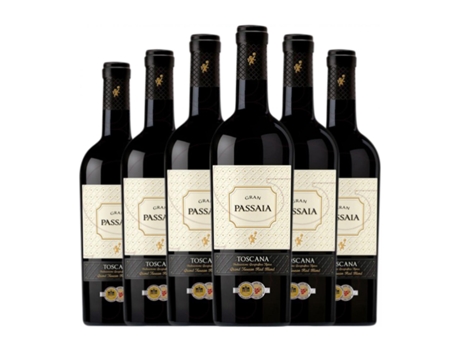 Vinho CIELO E TERRA Gran Passaia Toscana Crianza (0.75 L - 6 Unidades)