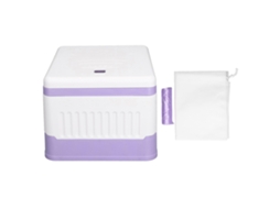 Mali vaso Sanitário Portátil para Crianças Leve Dobrável Abs para Viagens Camping Outdoor Roxo