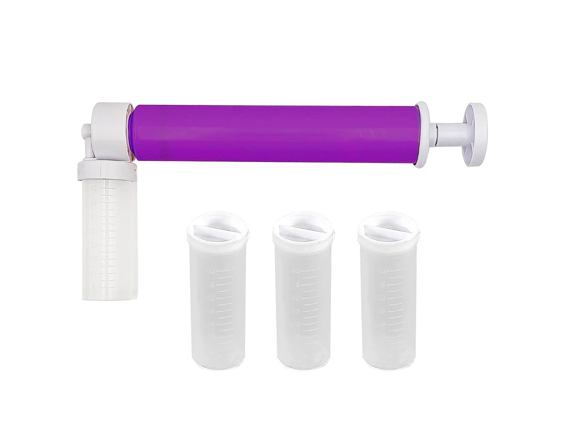 Aerógrafo Manual para Decoração de Bolos Ferramentas Diy 4 Tubos de Spray para Bolos NEVEANCE