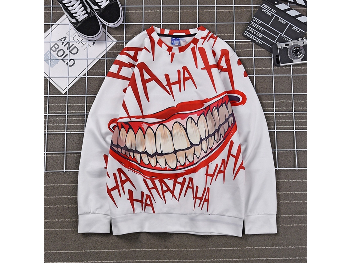 Laxiscreed Sweatshirt Unissex De Manga Longa Para Frio, Casual, Perfeito Para Outono E Inverno, Tamanho Xl