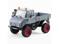 Verdefms Fcx24 Rtr Mercedes Benz 421 Unimog 1/24 2.4g 4wd Rock Crawler 2 Vel Portal Led Off road Brinquedo MDUG
