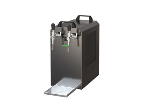 Dispensador de Cerveja STREAM 80, refrigerador seco de 2 linhas Type A, Type S