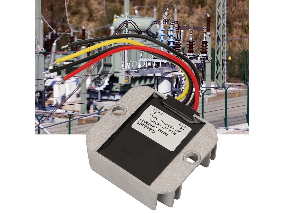 Laxiscreed Conversor De 8-40v Para 24v 1a, Boost E Buck, Regulação De Tensão Para Eletrodomésticos
