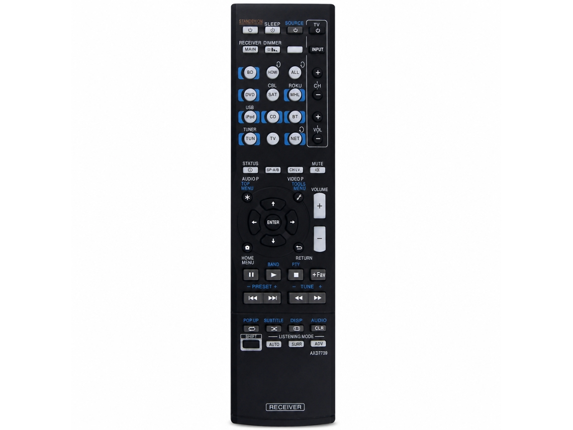 Comando À Distância Compatível Com Recetor Av Pioneer Axd7739_zhd