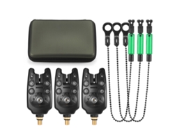 Kit Alarme Pesca Digital Indicador Led com Caixa