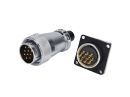 Conector De Tomada Avião Ws24 À Prova D'água 500v