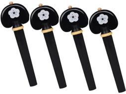 Conjunto de 4 Cravelhas de Madeira para Afinação, Acessórios Práticos para Instrumentos de Corda com Design Diferenciado. SFUSHOS