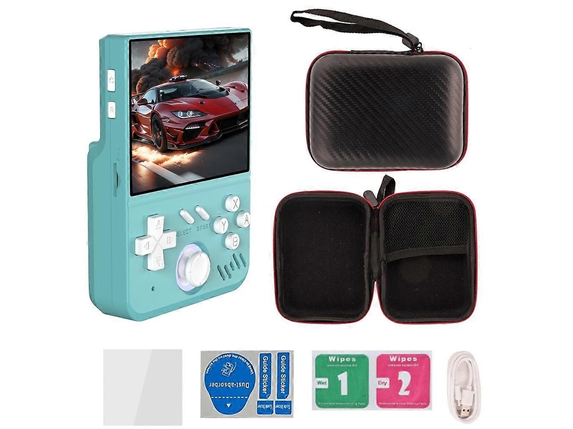 Mini Console de Jogos Portátil Retrô R36 My com Tela Ips 3,5 Polegadas e 128 Gb, Compatível Linux. GOKOCO