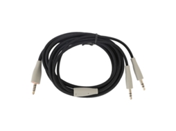 Cable de Repuesto para Auriculares Mmx100, 2 M, 3,5 Mm a Doble 3,5 Mm, Pc Gris