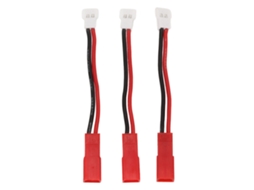Mali 3pcs Conector Adaptador Mx2.0 para Jst Flexível Seguro para Carros Rc Rgt Axial Scx24 1/24 Acessórios Rc