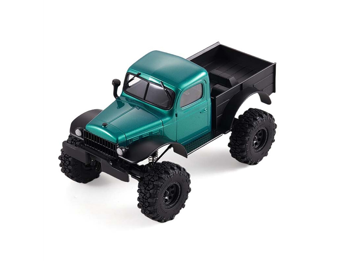 Verdefms Fcx24 Power Wagon 12401 Rtr 1/24 2.4g 4wd Brushless Rc Rock Crawler Off road 2 Speed Metal Gears Portal Axles Led Shocks Toys MDUG