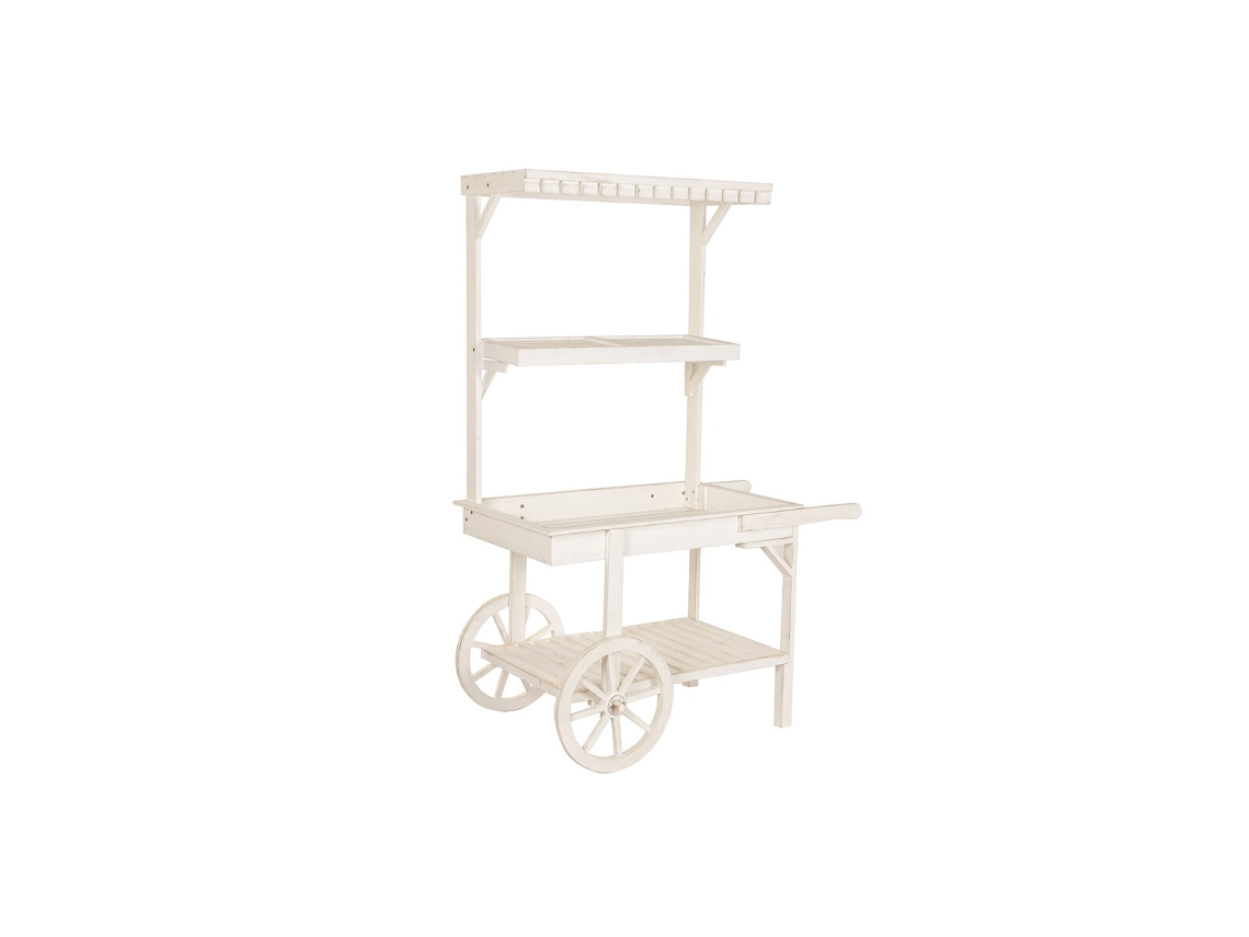 Expositor De Balcão Home Esprit Madeira De Abeto Madeira Mdf 115 X 58 X 168 Cm