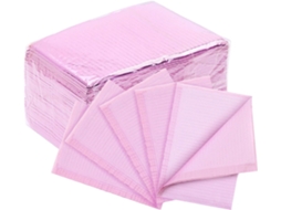 Tapetes para pregos 32,5 x 45,0 cm, duplos e impermeáveis, pacote com 50 unidades.