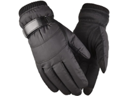 Par De Luvas Térmicas Impermeáveis ​​e À Prova De Vento Para Inverno, Luvas De Esqui Antiderrapantes Com Tela Sensível Ao Toque Pa Aquaforge