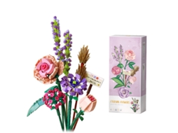 Buquê de Flores de Blocos Mar Egeu Romântico Decoração