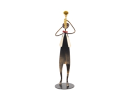 Figura De Trompetista, Escultura De Metal Abstracta Moderna Hecha A Mano Para Sala De Estar, Escritorio, Estantería, Oficina.