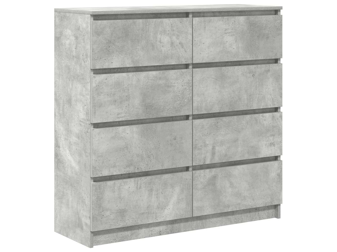 Aparador Derivados da Madeira Cinzento Cimento (100x35x99 cm) MAISON EXCLUSIVE