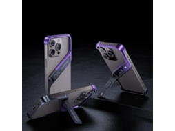 Suporte Casa Para Iphone 14 Pro Alumínio Prateado