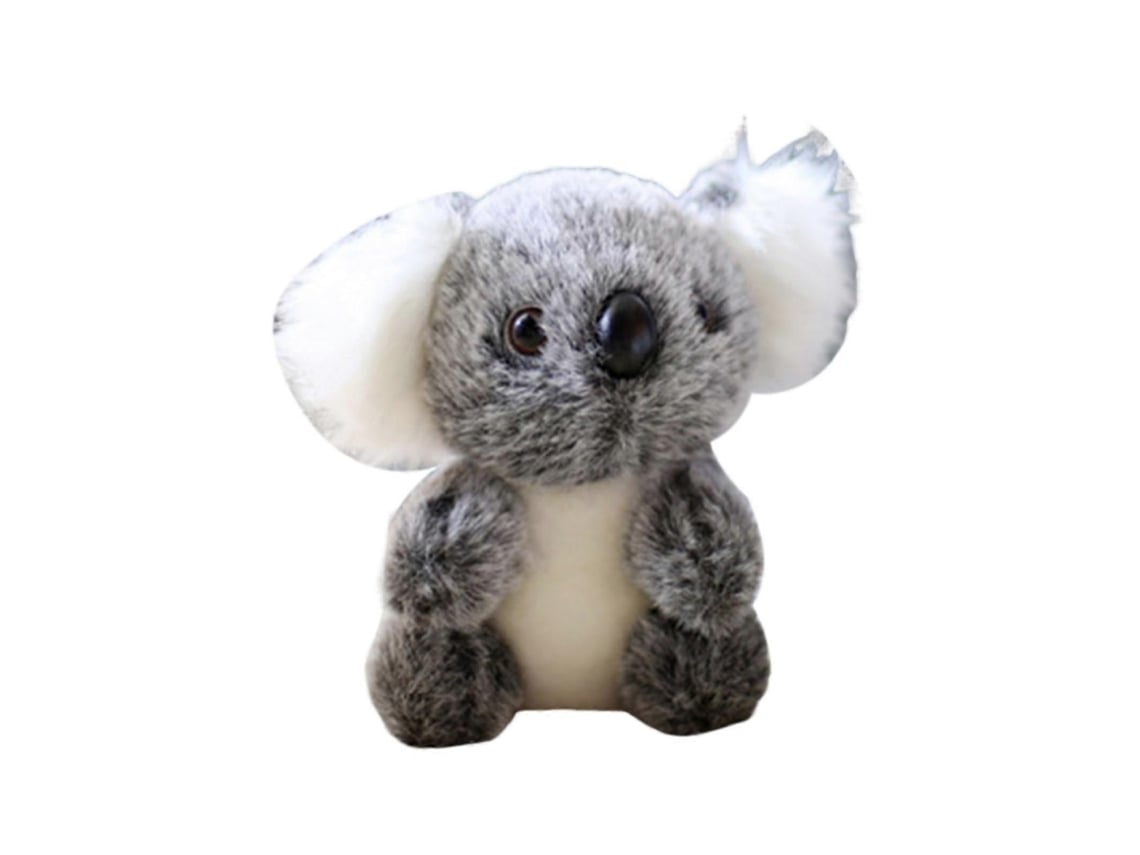 Pelúcia Koala Cinza 15cm, Compacta E Fofa, Para Presente