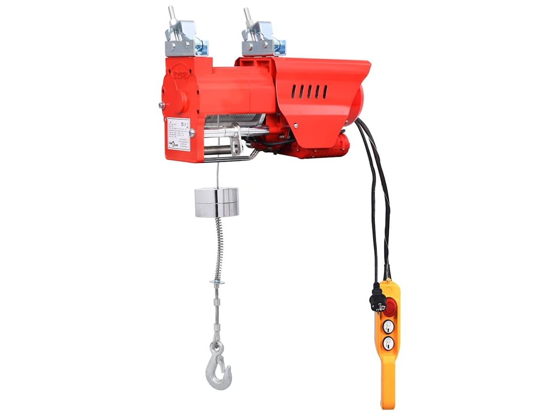 vidaXL Guincho elétrico de alta velocidade 300/600 kg 1300 W