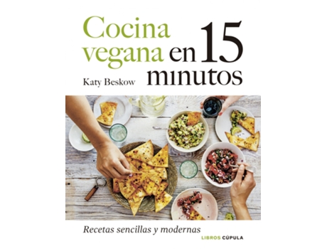 Livro Cocina Vegana En 15 Minutos de Katy Beskow (Espanhol)