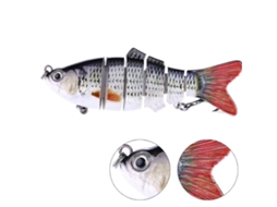Lure (multi-joint Design, Portable And Easy To Use) Ender Online 6-section Bait Wholesale New Style Multi-color