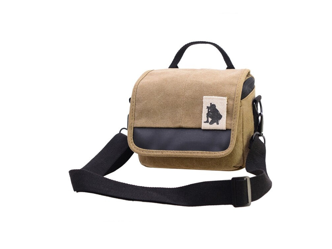 Bolsa De Lona Para Câmera Compatível Com Canon Eos M10 M6 M5 Sx60 Sx50 Sx30 Sx510 1100d 1200d 1300d 450d 500d 600d 550d Lentes 18 55mm Brilvibera