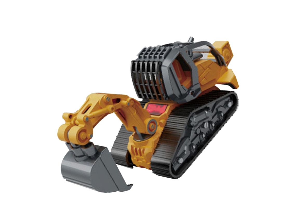 Primerox brinquedo de Carro de Engenharia de Liga para Crianças com Luz e Som Montagem Diy