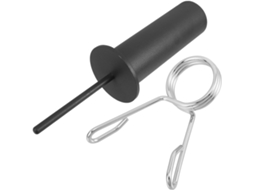 Pino Extensor De Aço Reforçado Besportble Para Pilha Pesos, Preto,