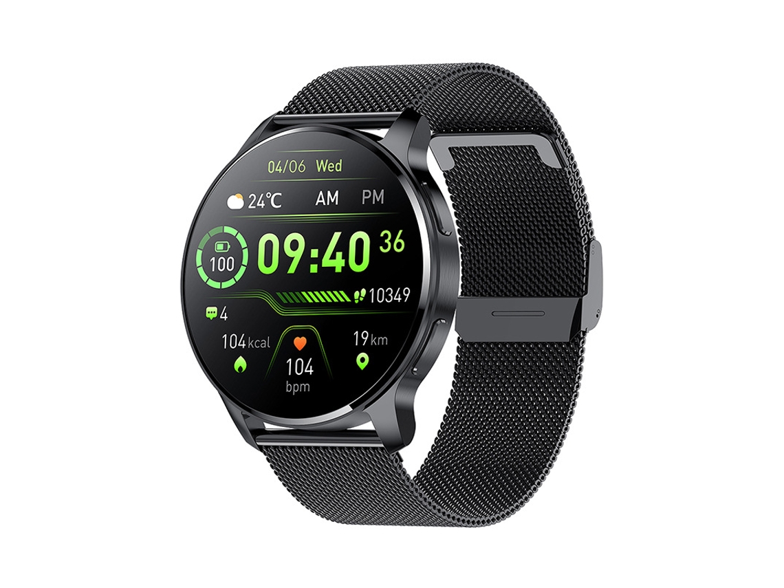 Smartwatch Yizhood I50 1.32 Inch Chamada Bluetooth Ip67 À Prova De Água 270mah (android E Ios Preto)