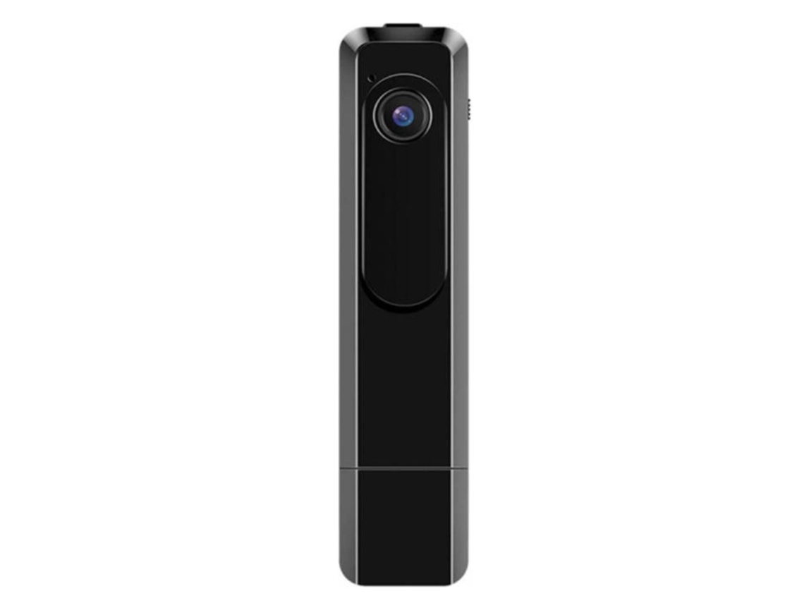 Gravador De Voz Digital Com Mini Câmera 1080p Hd, Usb Recarregável. Ideal Para Reuniões, Gravação De Áudio E Vídeo Yizhood (preto)