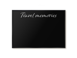 Magnetic Glass Board Travel Memories For The Hall Espelharte (100x70 Cm)