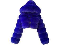 Casaco de Peluche Fasst para Mulher com Capuz (S)