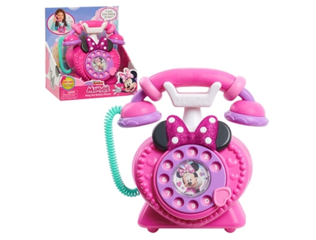 Telefone giratório tradicional da Minnie Mouse MICKEY Y MINNIE (Idade recomendada: 3 anos)