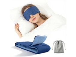 Máscara de Dormir Ajustável e Aprimorada, Vedação Contornada 3d Que Bloqueia a Luz AQUAFORGE