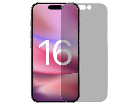 Película Protetora De Tela Rurihai Compatível Com Iphone 16 Pro, 180 Graus, Anti Espião, Ultra Transparente Vledary