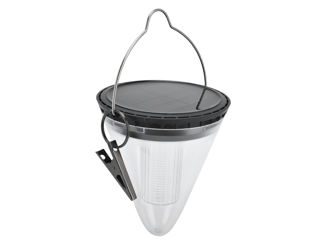Lanterna Solar Suspensa AQUAFORGE com Luz Quente, para Jardim e Pátio com Iluminação Led e Instalação Simples