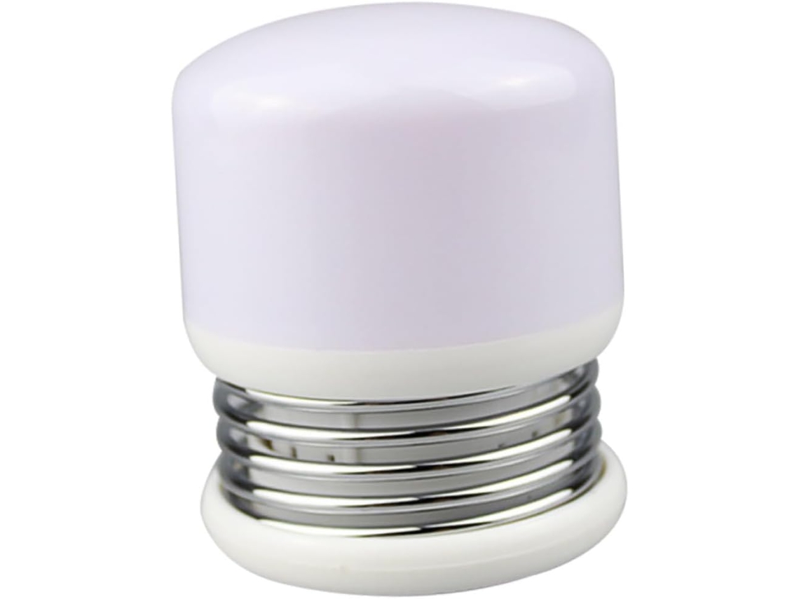 Luminária Noturna Led Portátil Sem Fio Branca E Magnética, Fácil De
