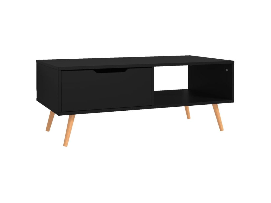 Coffee Table, Coffee Tables Vidaxl Preto Madeira Processada (n/a)
